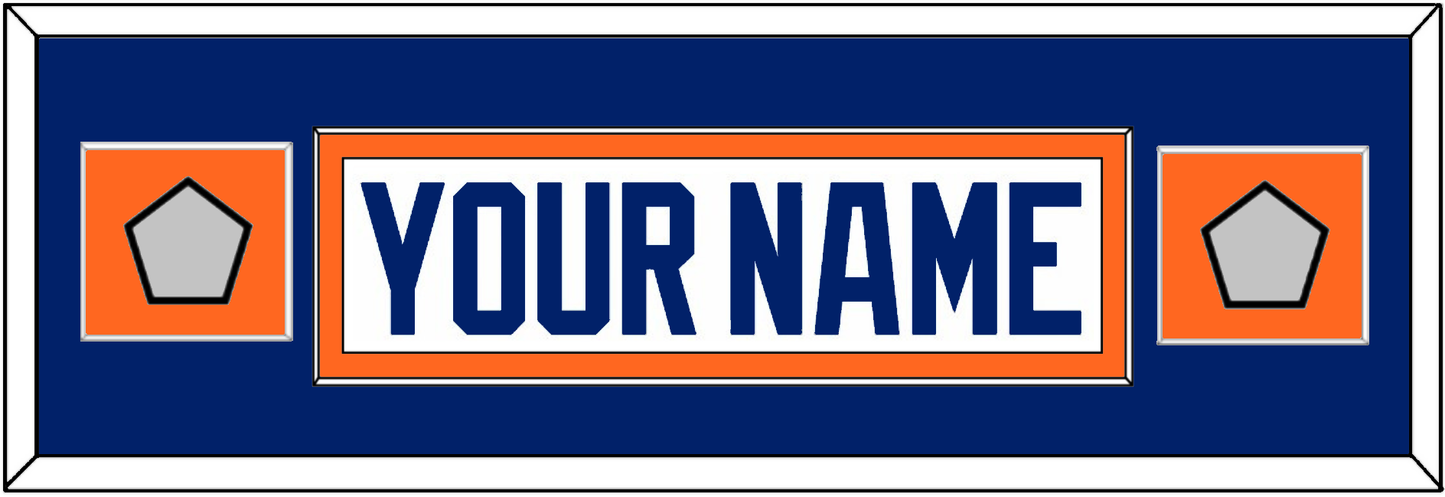Edmonton Nameplate & 2 Stanley Cup Champions Patches - Home White (1981-1994) - Essential Tier 4