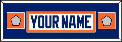 Edmonton Nameplate & 2 Stanley Cup Champions Patches - Home White (1981-1994) - Essential Tier 4