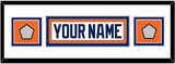 Edmonton Nameplate & 2 Stanley Cup Champions Patches - Home White (1981-1994) - Double Mat 4