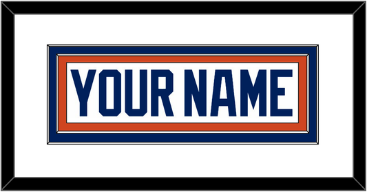 Edmonton Nameplate - Road White - Signature Tier 1