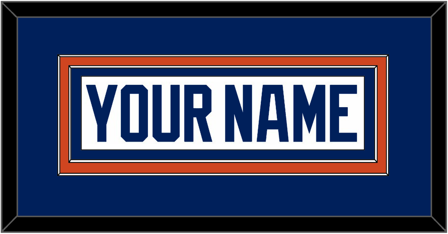 Edmonton Nameplate - Road White - Signature Tier 2