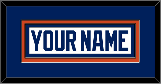 Edmonton Nameplate - Road White - Signature Tier 2