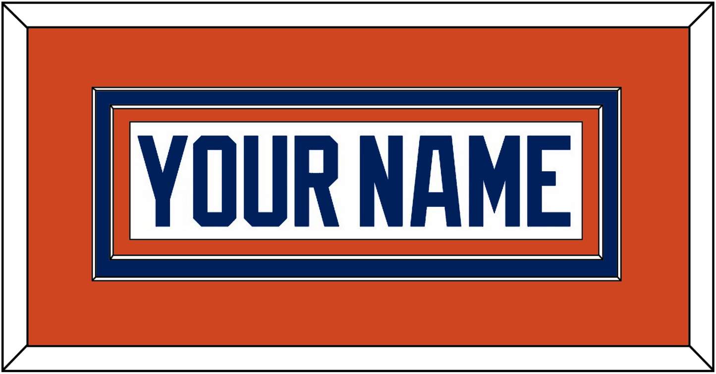 Edmonton Nameplate - Road White - Signature Tier 3
