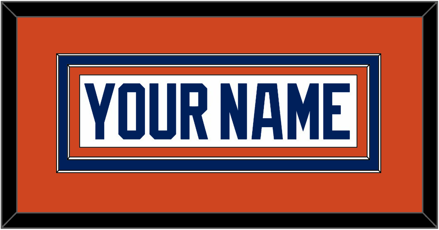 Edmonton Nameplate - Road White - Signature Tier 3