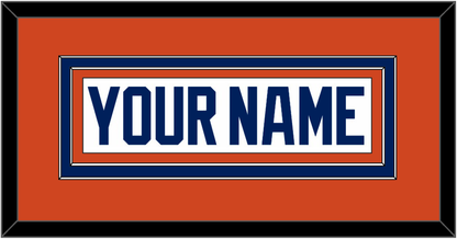 Edmonton Nameplate - Road White - Signature Tier 3