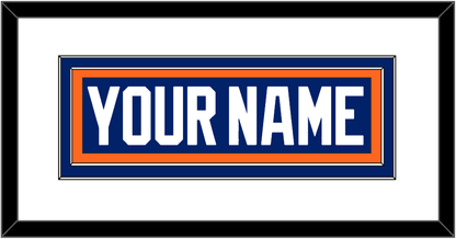 Edmonton Nameplate - Road Blue (1981-1994) - Signature Tier 1