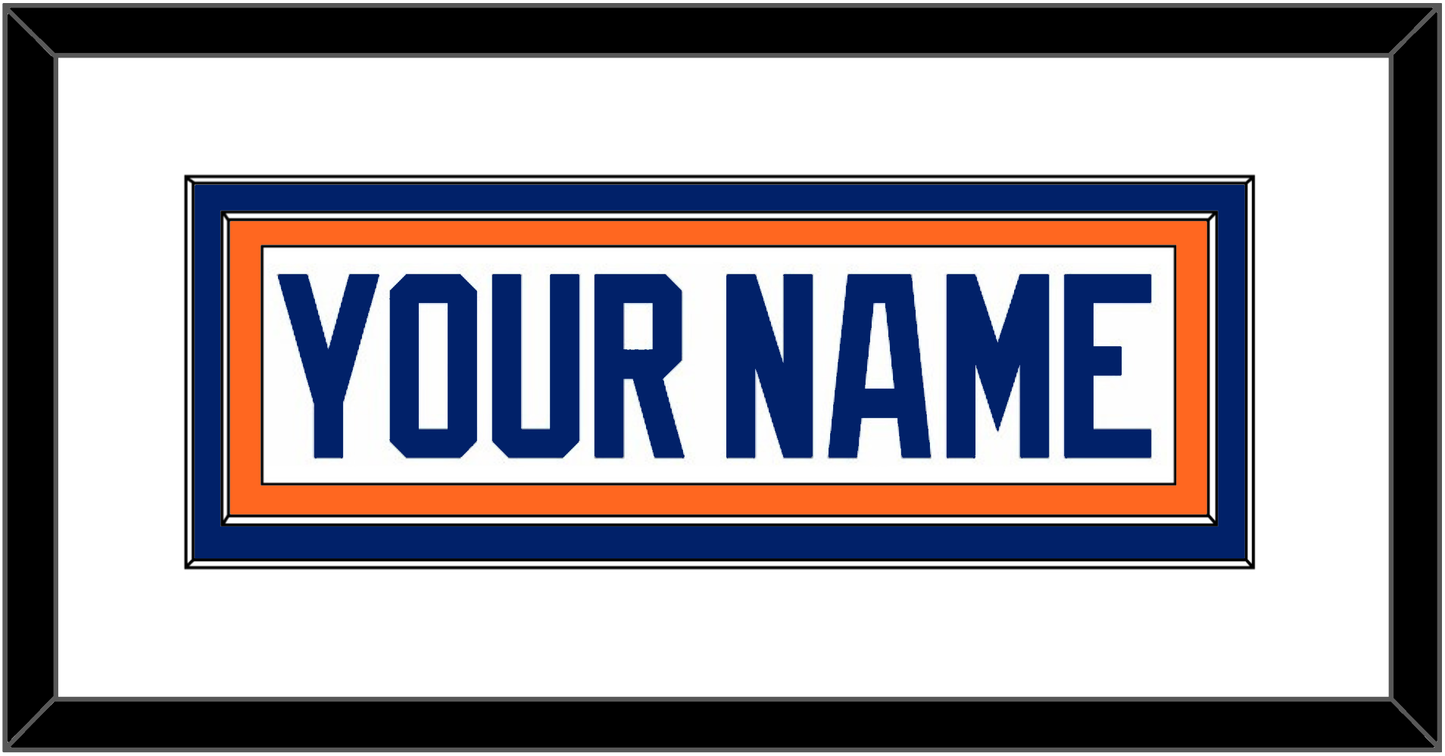 Edmonton Nameplate - Home White (1981-1994) - Signature Tier 1