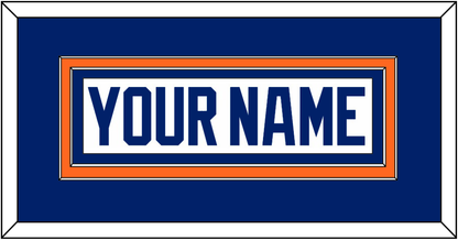 Edmonton Nameplate - Home White (1981-1994) - Signature Tier 2