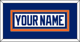 Edmonton Nameplate - Home White (1981-1994) - Double Mat 2