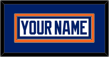 Edmonton Nameplate - Home White (1981-1994) - Signature Tier 2