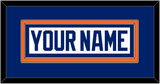 Edmonton Nameplate - Home White (1981-1994) - Double Mat 2