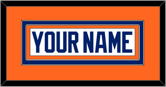 Edmonton Nameplate - Home White (1981-1994) - Signature Tier 3