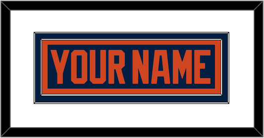 Edmonton Nameplate - Alternate Blue (2019-2024) - Signature Tier 1