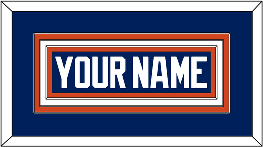 Edmonton Nameplate - Home Blue - Premier Tier 1