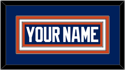 Edmonton Nameplate - Home Blue - Premier Tier 1