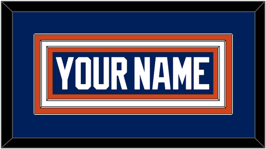 Edmonton Nameplate - Home Blue - Premier Tier 1