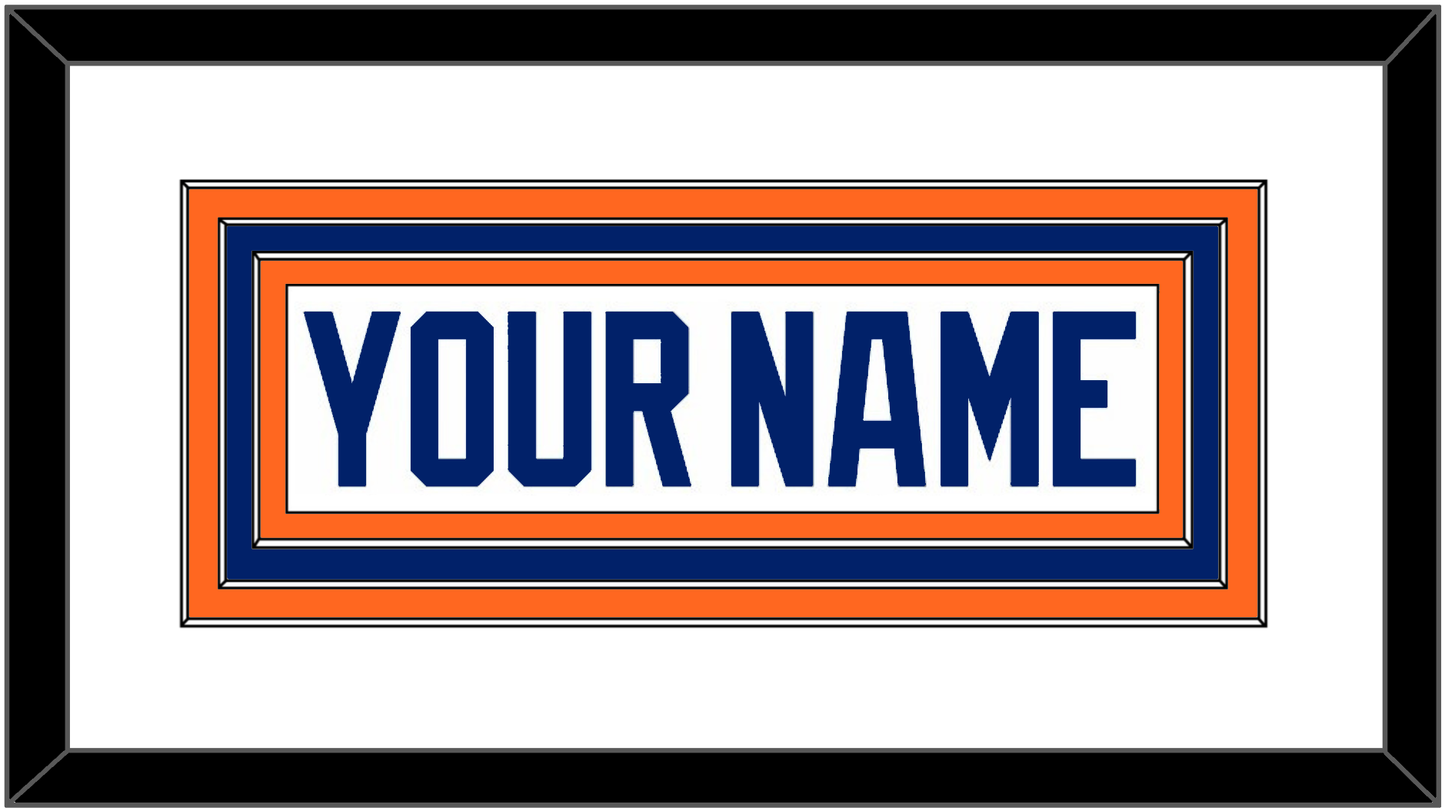 Edmonton Nameplate - Home White (1981-1994) - Premier Tier 1