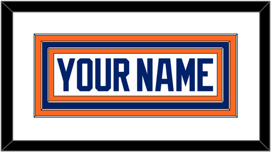 Edmonton Nameplate - Home White (1981-1994) - Premier Tier 1