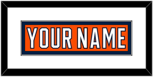 Edmonton Nameplate - Home Orange (2017-2022) - Essential Tier 1
