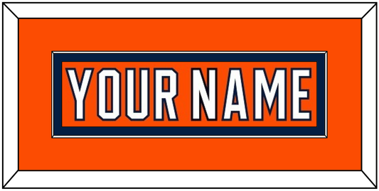 Edmonton Nameplate - Home Orange (2017-2022) - Essential Tier 2