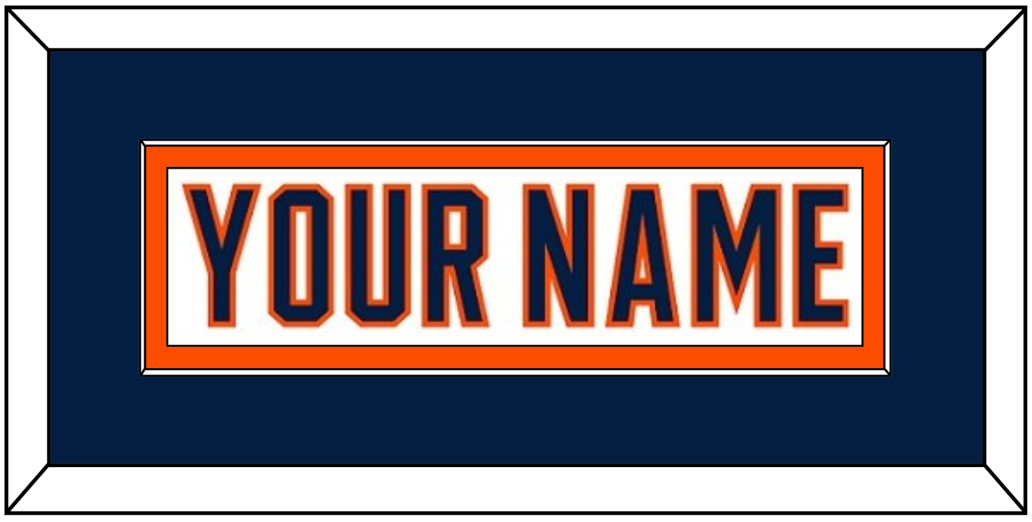Edmonton Nameplate - Road White (2017-2022) - Essential Tier 3