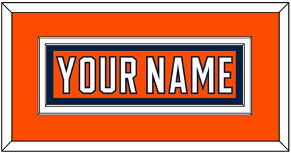 Edmonton Nameplate - Home Orange (2017-2022) - Signature Tier 2