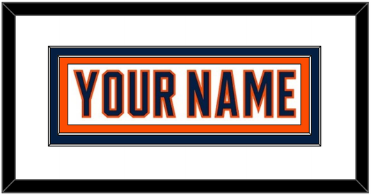 Edmonton Nameplate - Road White (2017-2022) - Signature Tier 1