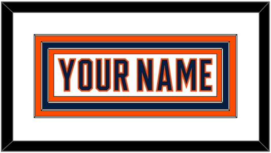 Edmonton Nameplate - Road White (2017-2022) - Premier Tier 1
