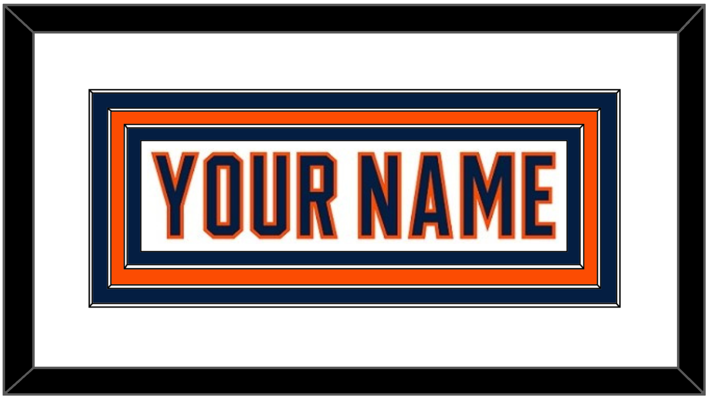Edmonton Nameplate - Road White (2017-2022) - Premier Tier 2