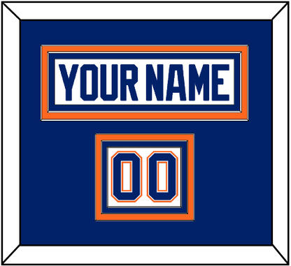 Edmonton Nameplate & Number (Shoulder) - Home White (1981-1994) - Premier Tier 2