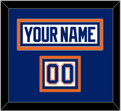 Edmonton Nameplate & Number (Shoulder) - Home White (1981-1994) - Premier Tier 2