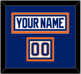 Edmonton Nameplate & Number (Shoulder) - Home White (1981-1994) - Triple Mat 2