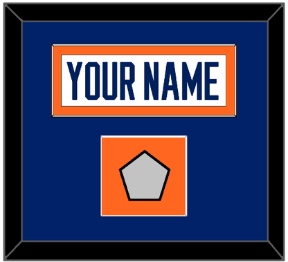 Edmonton Nameplate & Stanley Cup Champions Patch - Home White (1981-1994) - Essential Tier 2