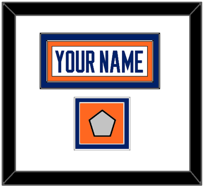 Edmonton Nameplate & 1990 Stanley Cup Finals Jersey Patch - Home White (1981-1994) - Signature Tier 2