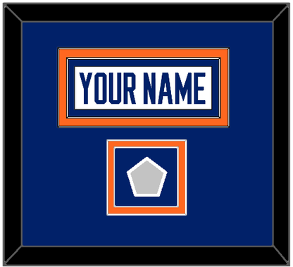 Edmonton Nameplate & Stanley Cup Champions Patch - Home White (1981-1994) - Signature Tier 3