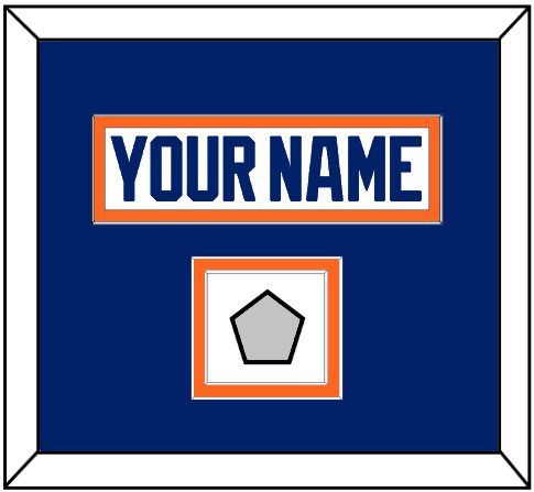 Edmonton Nameplate & 1990 Stanley Cup Finals Jersey Patch - Home White (1981-1994) - Signature Tier 4
