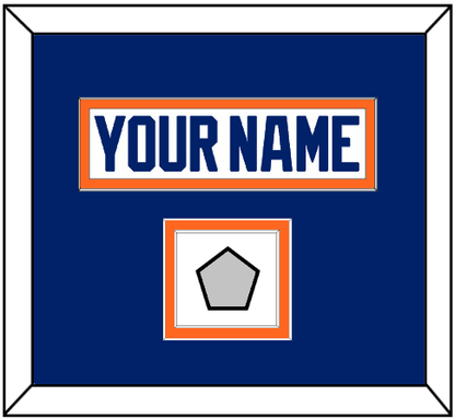 Edmonton Nameplate & 1990 Stanley Cup Finals Jersey Patch - Home White (1981-1994) - Signature Tier 4
