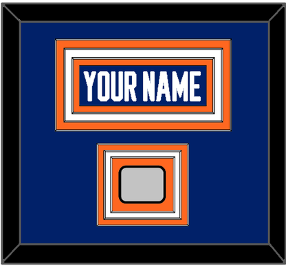 Edmonton Nameplate & 1990 Stanley Cup Finals Jersey Patch - Road Blue (1981-1994) - Premier Tier 1