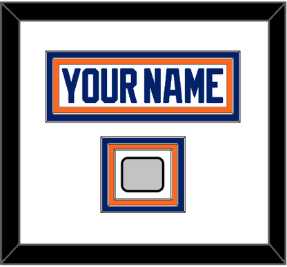 Edmonton Nameplate & Stanley Cup Champions Patch - Home White (1981-1994) - Premier Tier 3