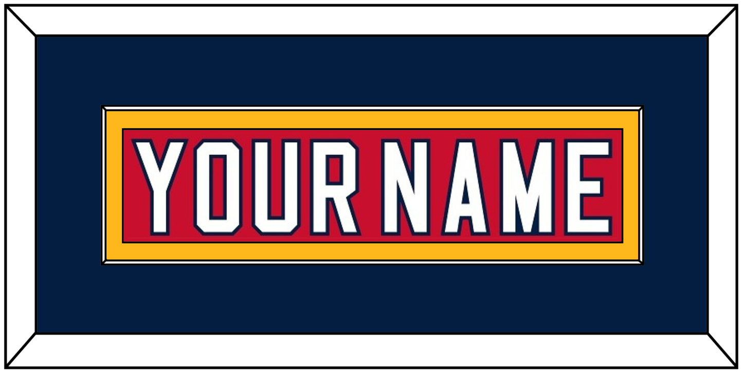 Florida Nameplate - Home Red (2011-2016) - Essential Tier 3