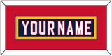 Florida Nameplate - Home Blue (2007-2011) - Single Mat 3