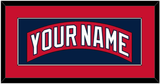 Florida Nameplate - Road Red (1998-2003) - Single Mat 2