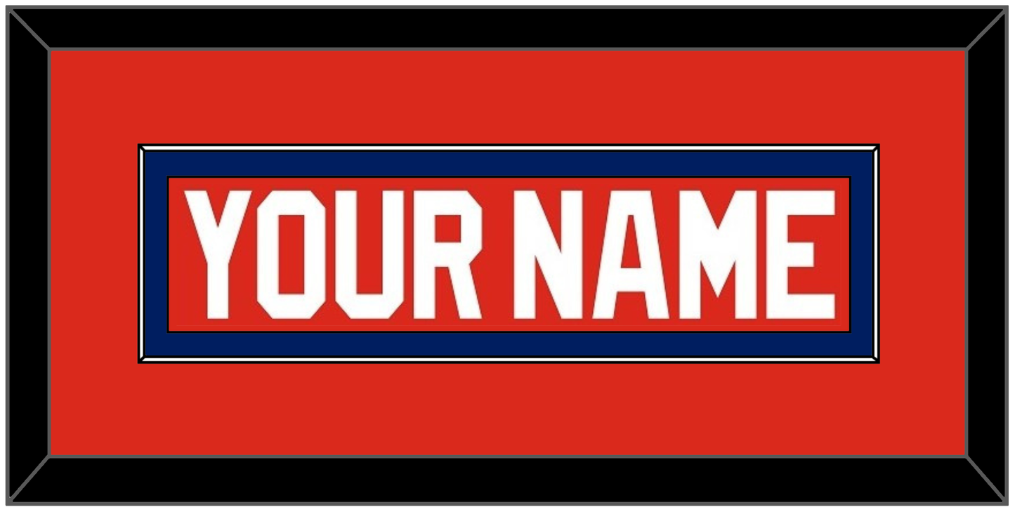 Florida Nameplate - Road Red (1993-1998) - Essential Tier 2