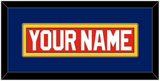 Florida Nameplate - Road Red (1993-1998) - Single Mat 3