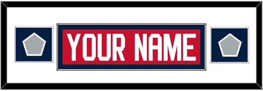 Florida Nameplate & 2 Stanley Cup Finals Patches - Home Red - Essential Tier 2