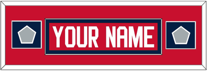 Florida Nameplate & 2 Stanley Cup Finals Patches - Home Red - Essential Tier 4