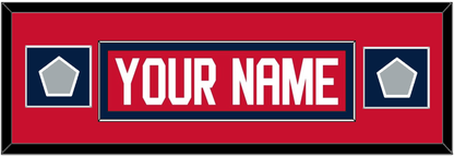 Florida Nameplate & 2 Stanley Cup Champions Patches - Home Red - Essential Tier 4
