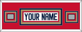 Florida Nameplate & 2 Stanley Cup Finals Patches - Road White - Triple Mat 4