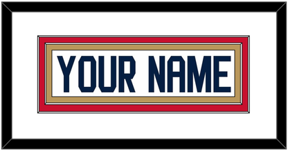 Florida Nameplate - Road White (2017-2020) - Signature Tier 1