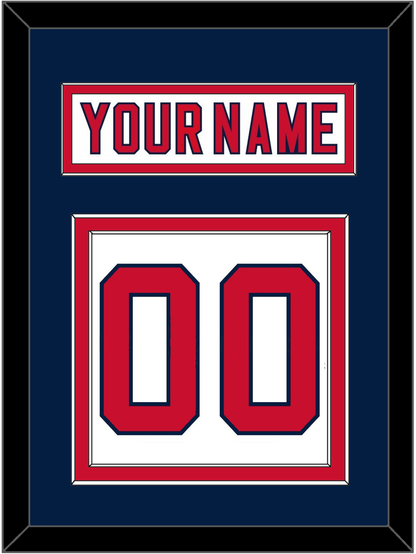 Florida Nameplate & Number (Back) - Road White (2007-2016) - Signature Tier 4